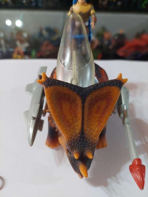 Dino Riders 1990 Complete RARE Chasmosaurus Vintage Figure