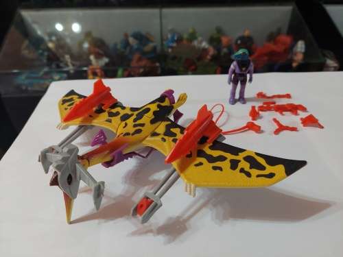 Dino Riders 1990 RARE QUETZALCOATLUS Series 3 Vintage Figure