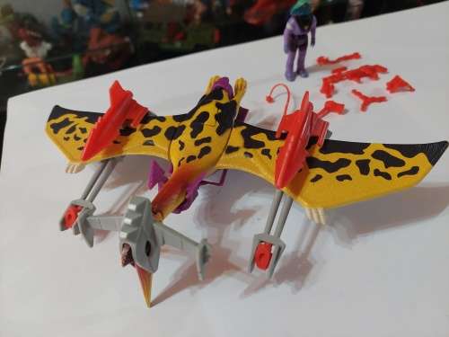 Dino Riders 1990 RARE QUETZALCOATLUS Series 3 Vintage Figure