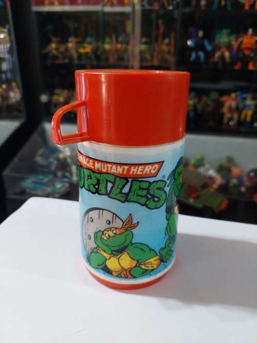 1990 TMNT SIPPER BOTTLE MIRAGE STUDIOS Vintage Figure Teenage Mutant Ninja Turtles