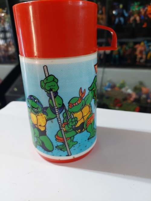 1990 TMNT SIPPER BOTTLE MIRAGE STUDIOS Vintage Figure Teenage Mutant Ninja Turtles