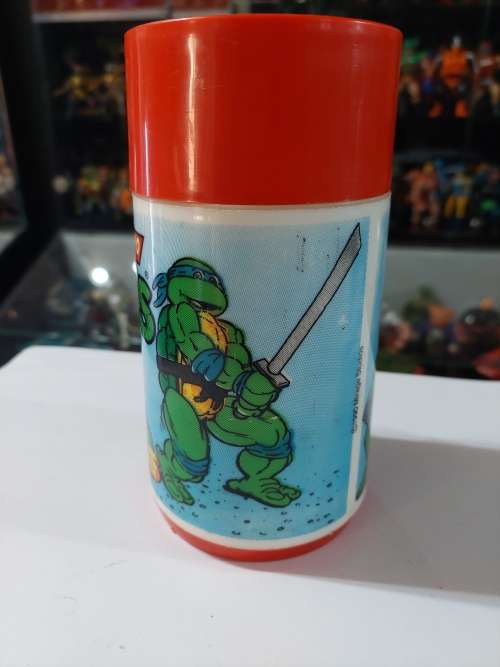 1990 TMNT SIPPER BOTTLE MIRAGE STUDIOS Vintage Figure Teenage Mutant Ninja Turtles