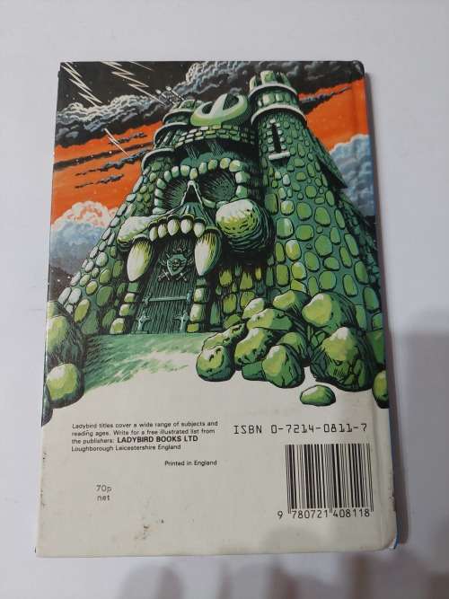 1983 Ladybird BOOK ` CASTLE GRAYSKULL UNDER` of He-man-Masters of the Universe (MOTU) Vintage Figure