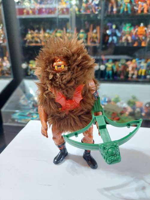 1985 Complete Grizzlor of He-Man-Masters of the Universe 71 (MOTU) Vintage Figure