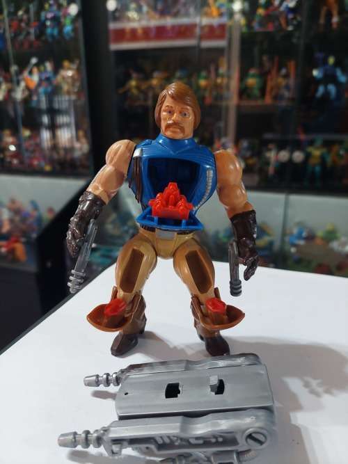 1986 Rio Blast of He-Man-Masters of the Universe #71 (MOTU) Vintage Figure