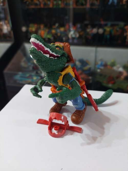 1989 Complete Leatherhead Vintage Figure Teenage Mutant Ninja Turtles 71