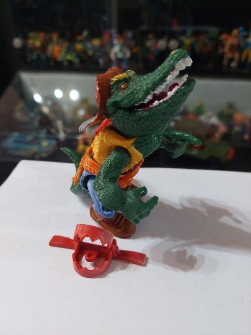 1989 Complete Leatherhead Vintage Figure Teenage Mutant Ninja Turtles 71