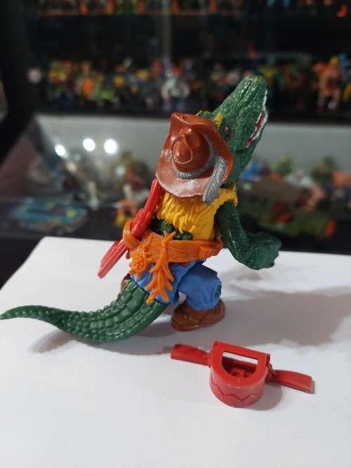1989 Complete Leatherhead Vintage Figure Teenage Mutant Ninja Turtles 71