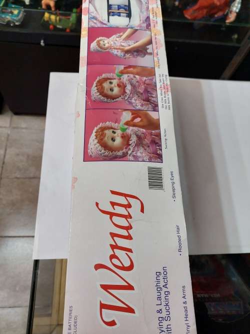 Vintage WENDY DOLL WITH BOX `UNTESTED` Vintage Figures