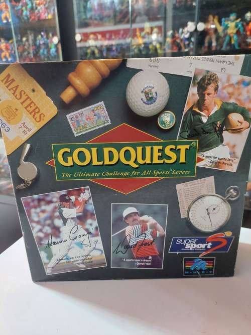 1990`s GOLDQUEST BOARD GAME