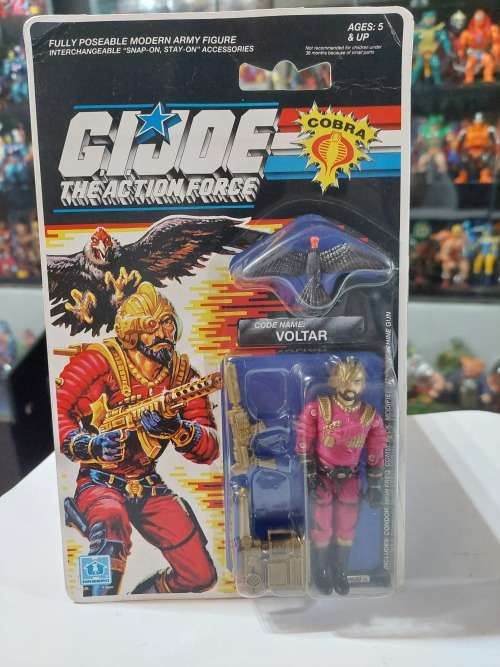 GI Joe 1989 MOC VOLTAR Vintage Figures