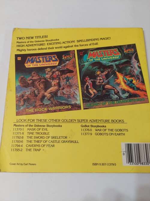 1983 GOLDEN BOOK ` SECRET OFTHE DRAGONS EGG` of He-man-Masters of the Universe (MOTU) Vintage Figure