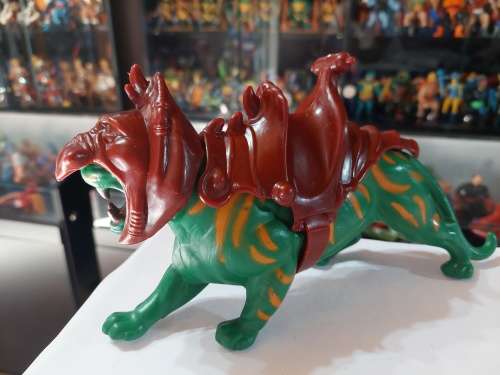 1981 Complete Battle Cat `FRANCE VARIENT` of He-Man Masters of the Universe #49(MOTU) Vintage Figure