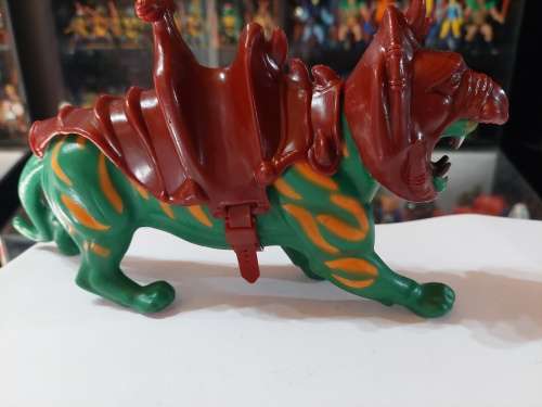 1981 Complete Battle Cat `FRANCE VARIENT` of He-Man Masters of the Universe #49(MOTU) Vintage Figure