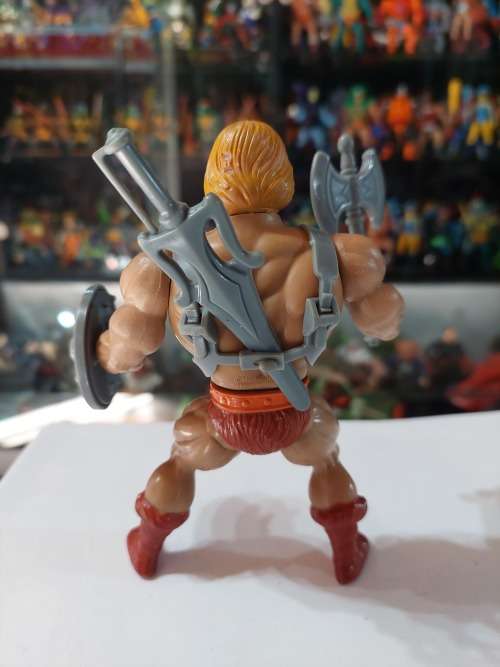 1981 Complete He-Man of He-Man Masters of the Universe 49 (MOTU) Vintage Figure