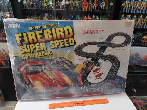 1980`s Boxed FIREBIRD SUPER SPEED ROAD RACING Vintage Figures