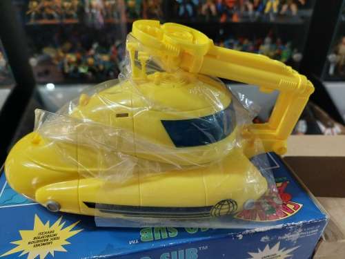 1991 BOXED CAPTAIN PLANET ECO SUB (UNUSED) Vintage Figure