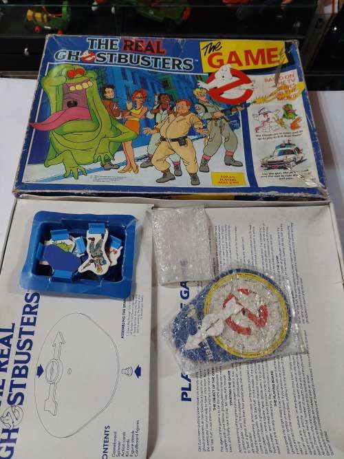 1987 BOXED THE REAL GHOSTBUSTERS THE GAME Vintage Figure