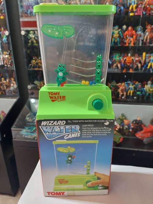 1980`s BOXED TOMY WATER GAMES `LEAPFROG` Vintage Figure