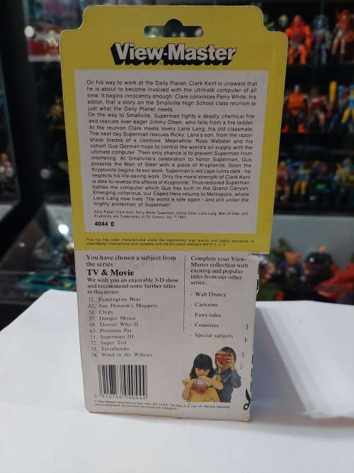 1983 MOC VIEW MASTER 3D SUPERMAN 3