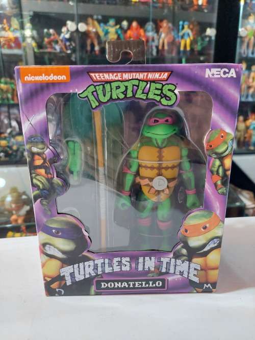 NECA  MOC TURTLES IN TIME DONATELLO