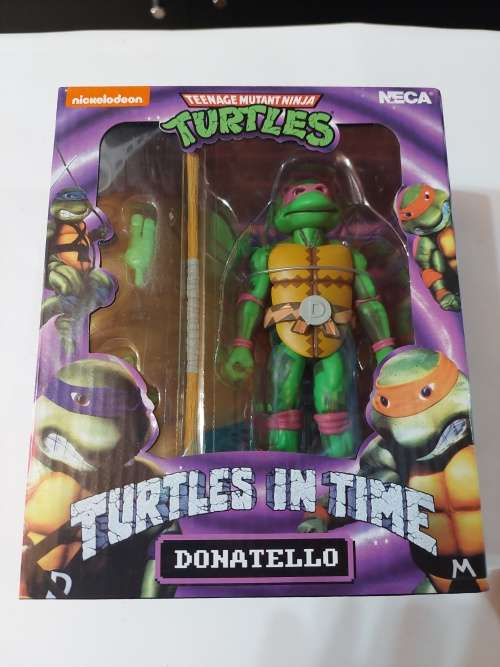 NECA  MOC TURTLES IN TIME DONATELLO