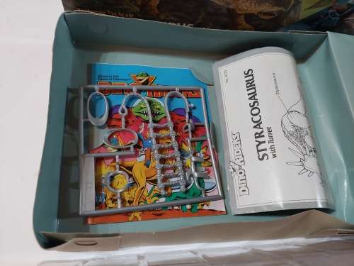 Dino Riders 1987 Complete BOXED STYRACOSAURUS (UNUSED) Vintage Figure