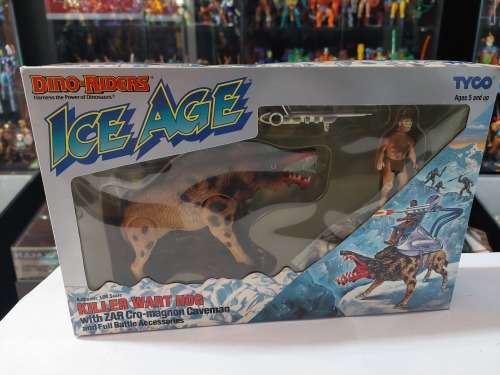 Dino Riders 1990 MOC BOXED KILLER WART HOG Vintage Figure