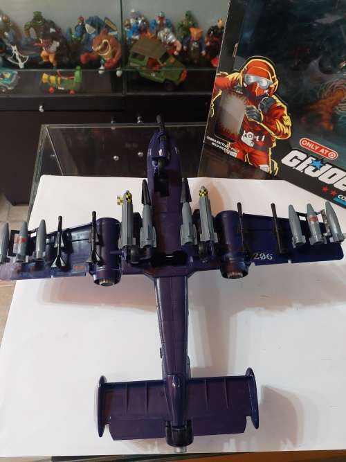 2008 BOXED GI Joe COBRA RATTLER WITH WILD WEASEL `TARGET EXCLUSIVE`