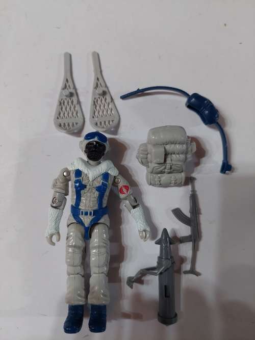 GI Joe 1985 Complete SNOW SERPANT Vintage Figures