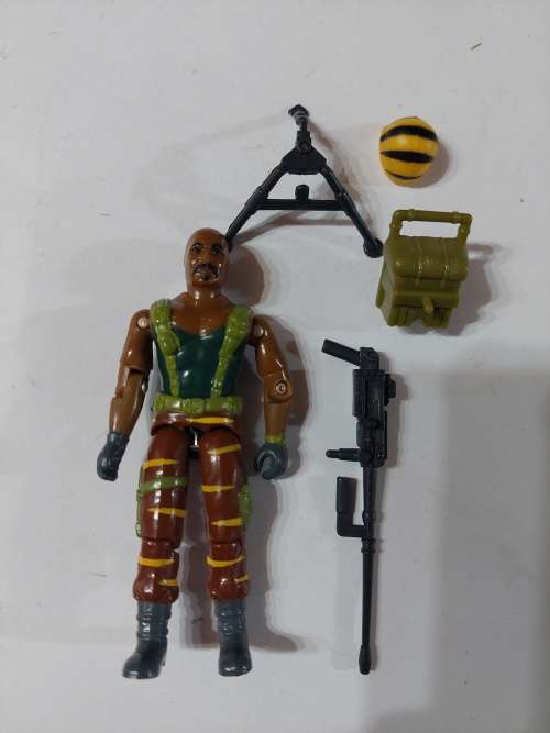 GI Joe 1988 Complete TIGER FORCE ROADBLOCK Vintage Figures