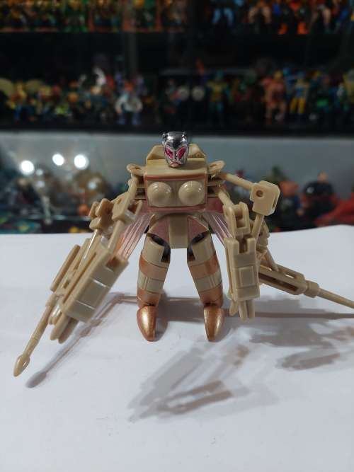 80`s LHV WORLD INVADING INSECTS MOSQUITO TRANSFORMING ROBOT Vintage Figure