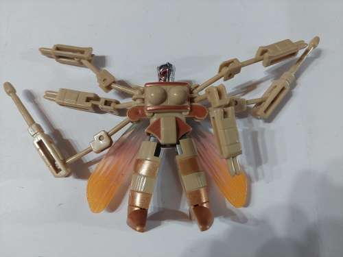 80`s LHV WORLD INVADING INSECTS MOSQUITO TRANSFORMING ROBOT Vintage Figure