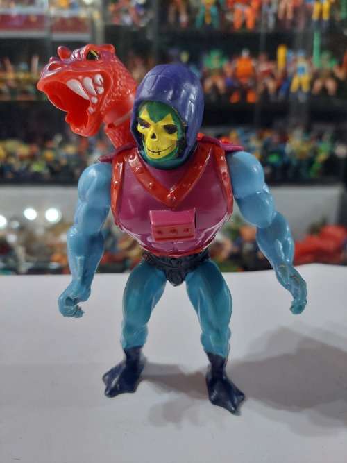 1985 Dragon Blaster Skeletor of He-Man-Masters of the Universe (MOTU) Vintage Figure #22