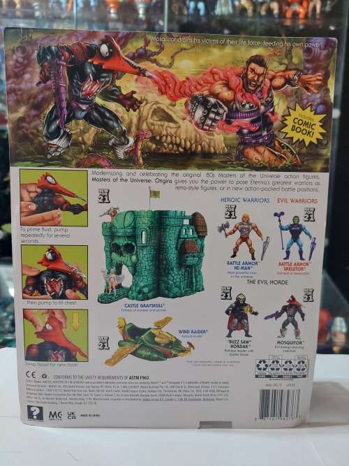 Masters Of The Universe (Motu) Origins MOSQUITOR Figure Moc