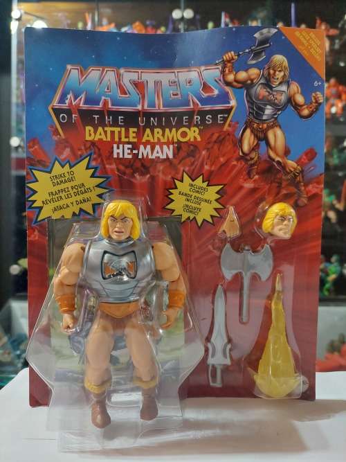 Masters Of The Universe (Motu) Origins BATTLE ARMOR HE-MAN Figure Moc