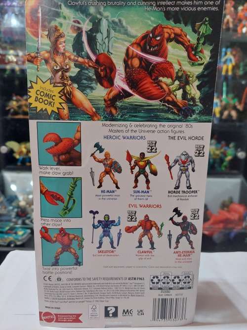 Masters Of The Universe (Motu) Origins CLAWFUL Figure Moc