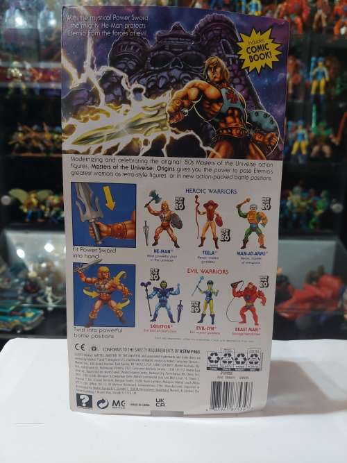Masters Of The Universe (Motu) Origins HE-MAN Figure Moc