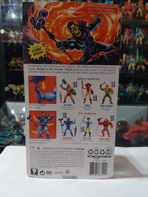Masters Of The Universe (Motu) Origins SKELETOR Figure Moc