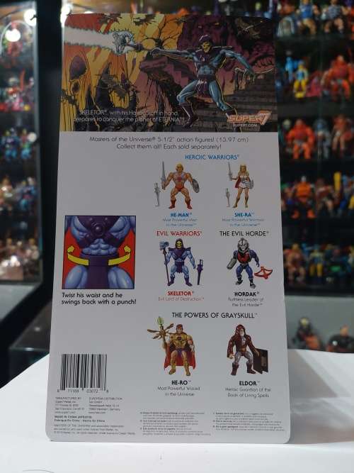 Masters Of The Universe (Motu) SUPER 7 SKELETOR Figure Moc