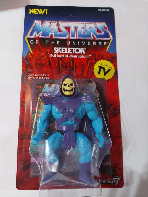 Masters Of The Universe (Motu) SUPER 7 SKELETOR Figure Moc