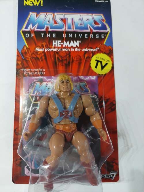 Masters Of The Universe (Motu) SUPER 7 HE-MAN Figure Moc