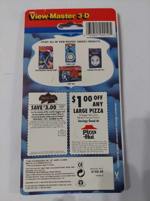 1991 MOC TYCO VIEW MASTER 3D CASPER