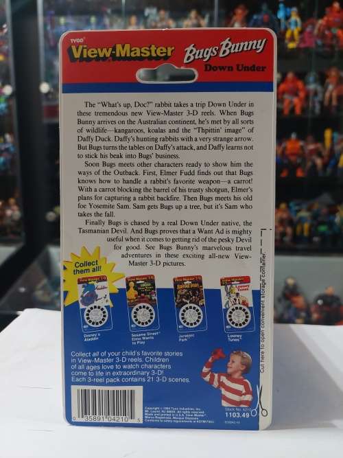 1994 MOC TYCO VIEW MASTER 3D BUGS BUNNY