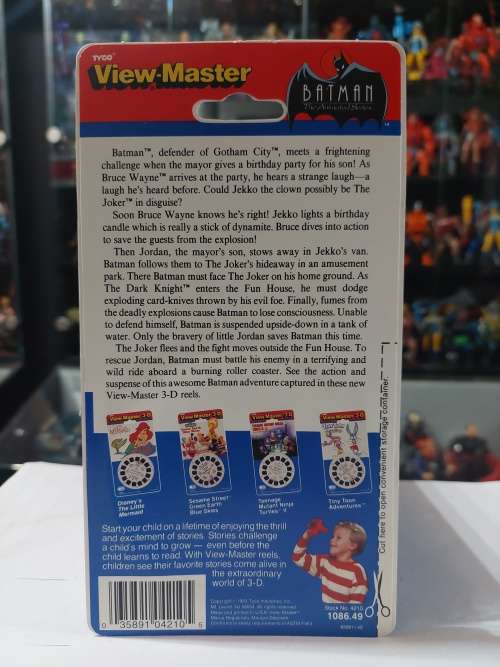 1993 MOC TYCO VIEW MASTER 3D BATMAN THE ANIMATED SERIES