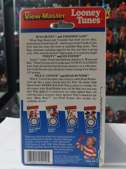 1991 MOC TYCO VIEW MASTER 3D LOONEY TUNES