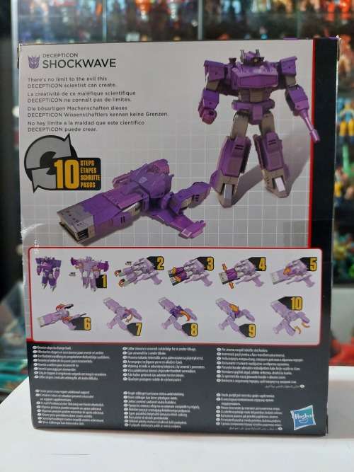 2017 BOXED DECEPTICON SHOCKWAVE Transformers Hasbro