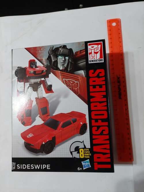 2017 BOXED SIDESWIPE Transformers Hasbro