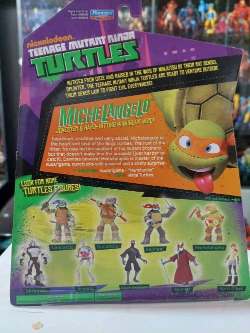 2012 MOC TMNT MICHAELANGELO Teenage Mutant Ninja Tuertles