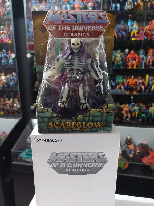 MOTUC SCARE GLOW (MOC) Masters Of The Universe Classics Figure He-Man